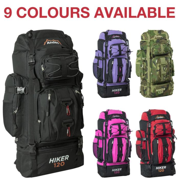 Extra large hiking backpacks sale